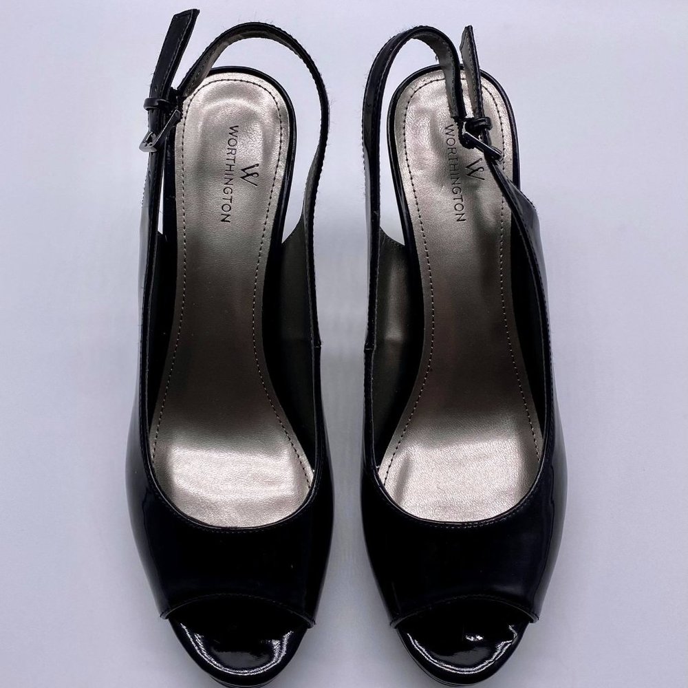 Women's Black Peep Toes